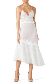 White Cole Dress by Saylor