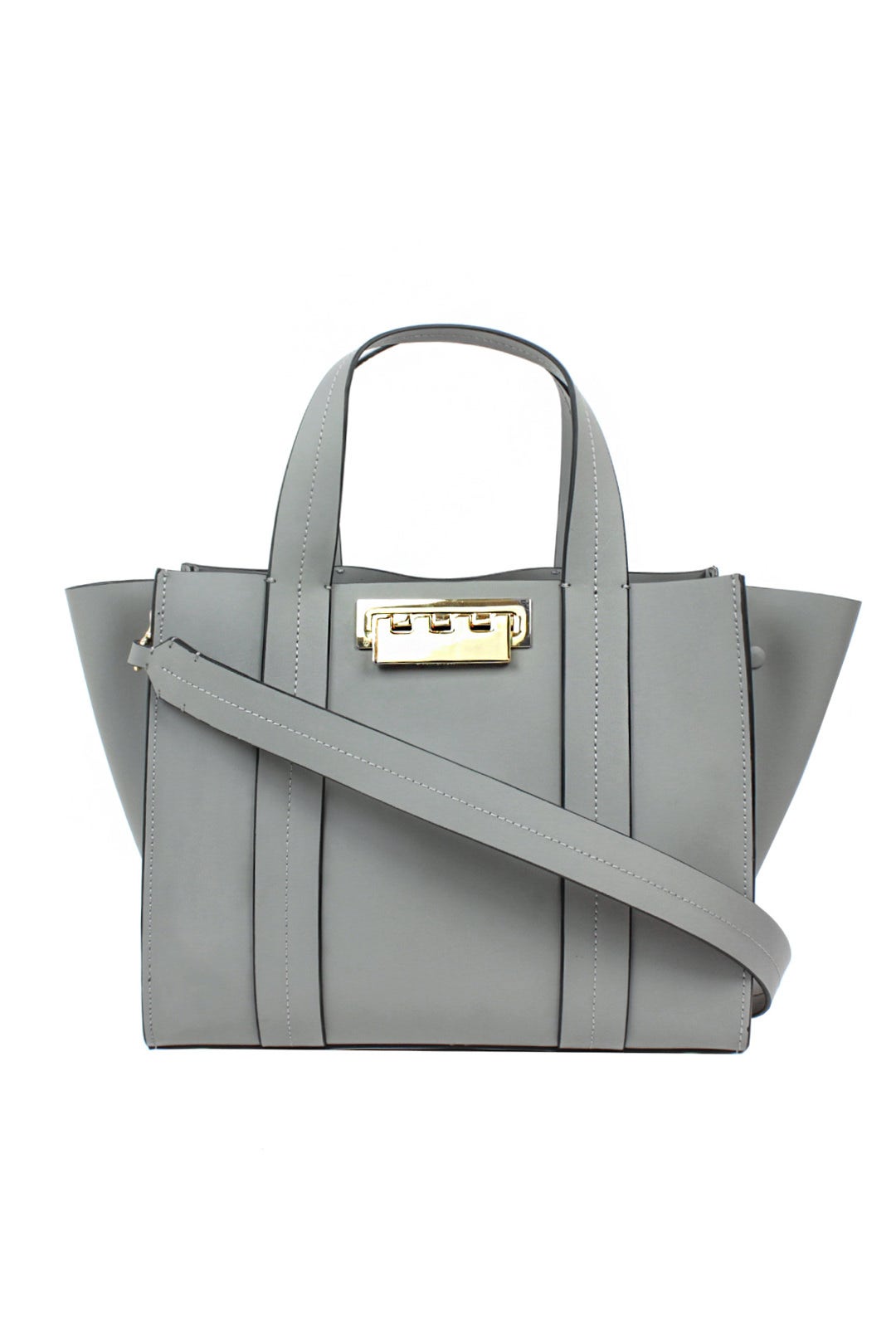 Grey Eartha Iconic Shopper by ZAC Zac Posen Handbags 0