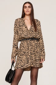 Rinka Tiger Dress by Zadig & Voltaire