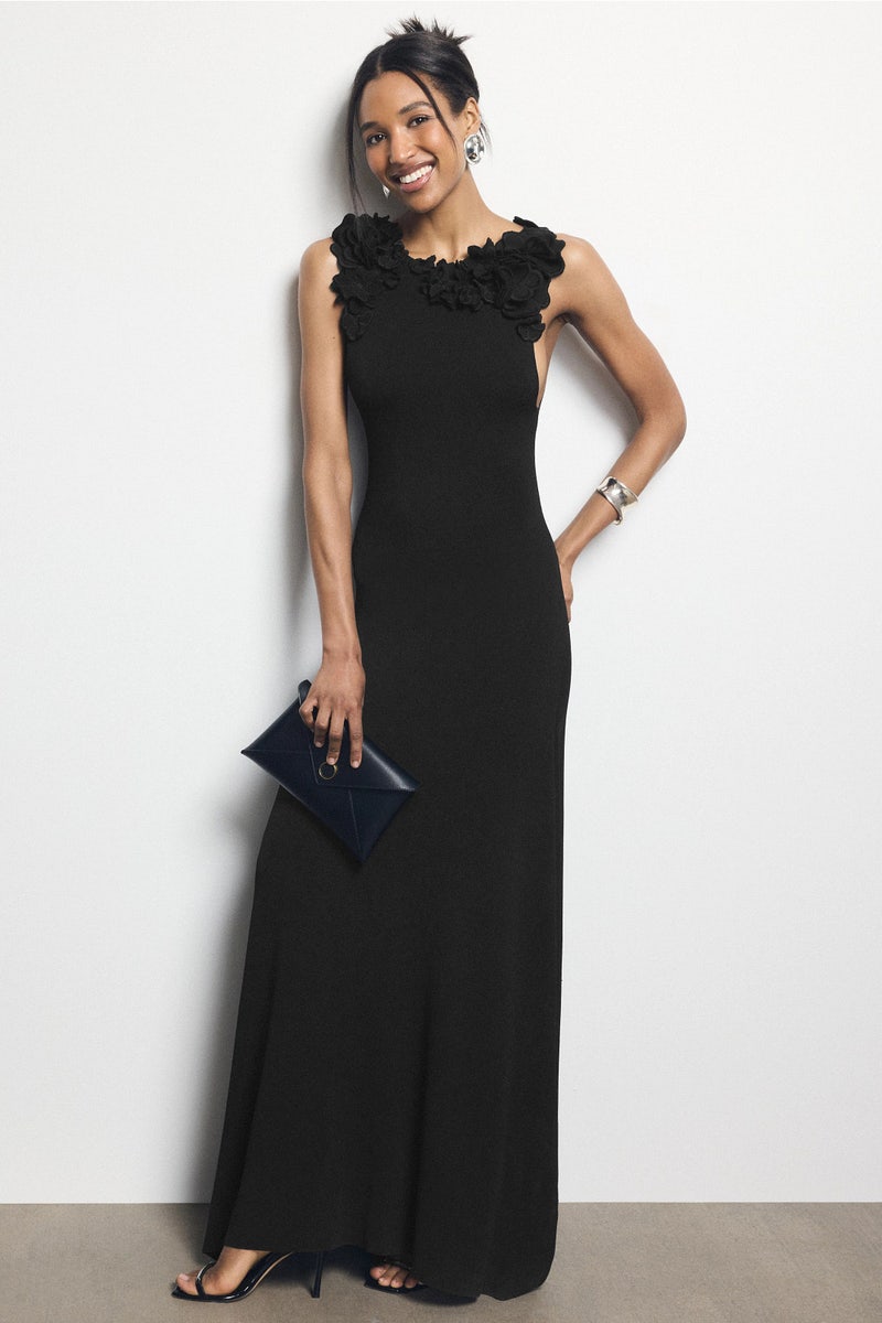 Woolfe Rosette Detail Gown by Altuzarra