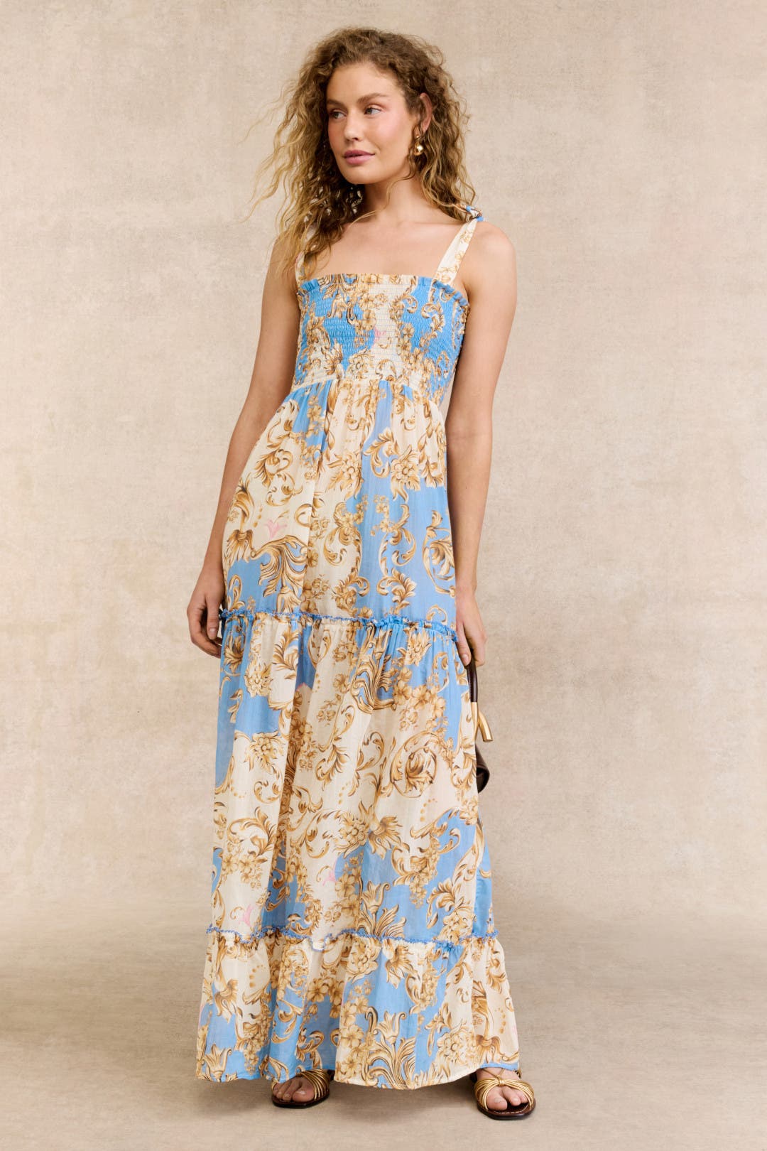 Patch Pocket Shirring Dress by TheOpen Product | Rent the Runway