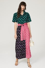 Polka Dot Shirt Dress by Busayo x RTR