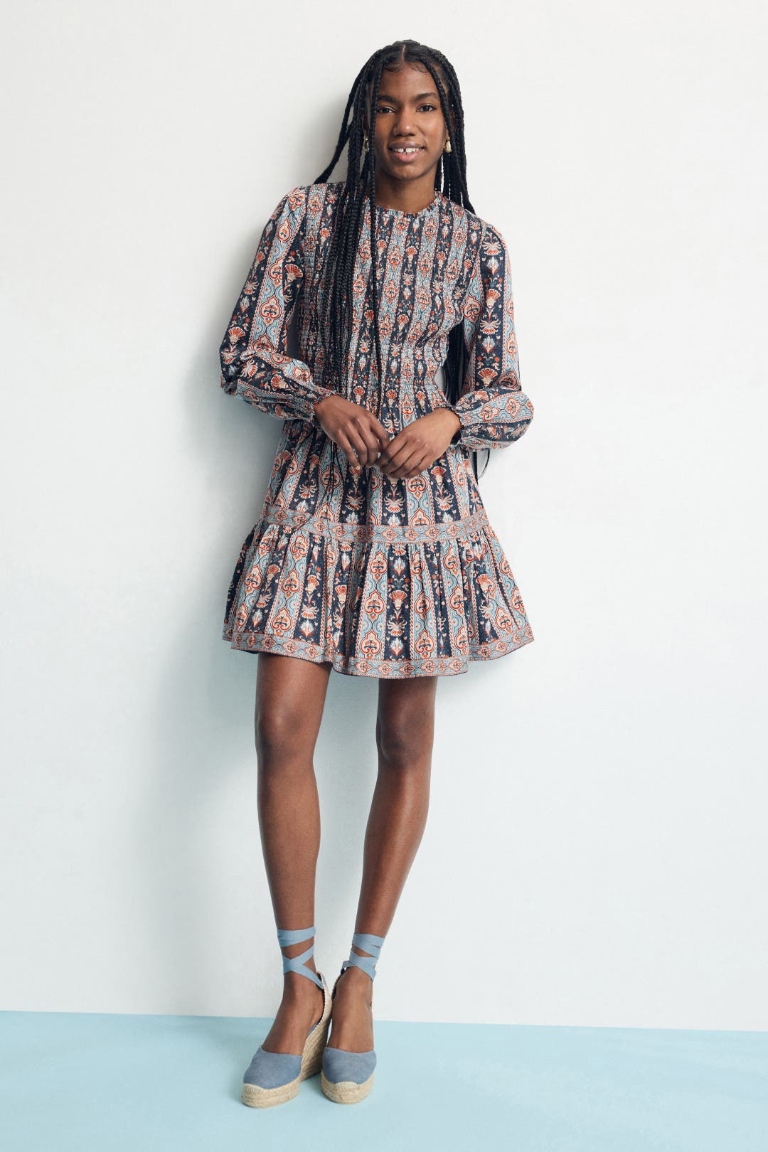 Embroidered Ruched Dress by Sea New York | Rent the Runway