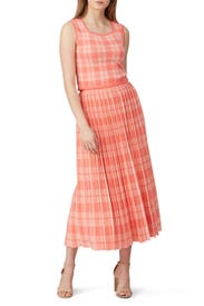 Lychee Plaid Sweater by kate spade new york