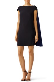 Night Cape Shift Dress by Landero