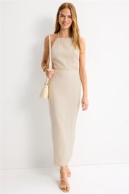 Trista Linen Dress by Reformation