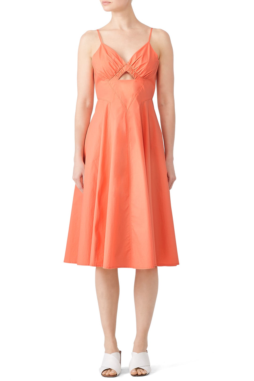 Orange Lindey Dress by ASTR the Label 0