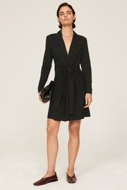Refined Wrap Dress by Club Monaco