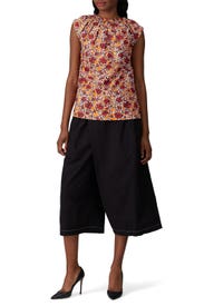 Multi Floral Tank Top by Marni