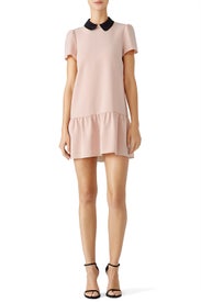 Pink Drop Waist Dress by RED Valentino