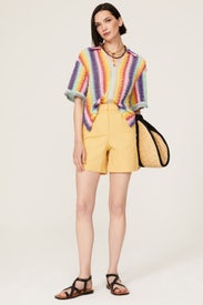 Rainbow Crochet Top by SFIZIO