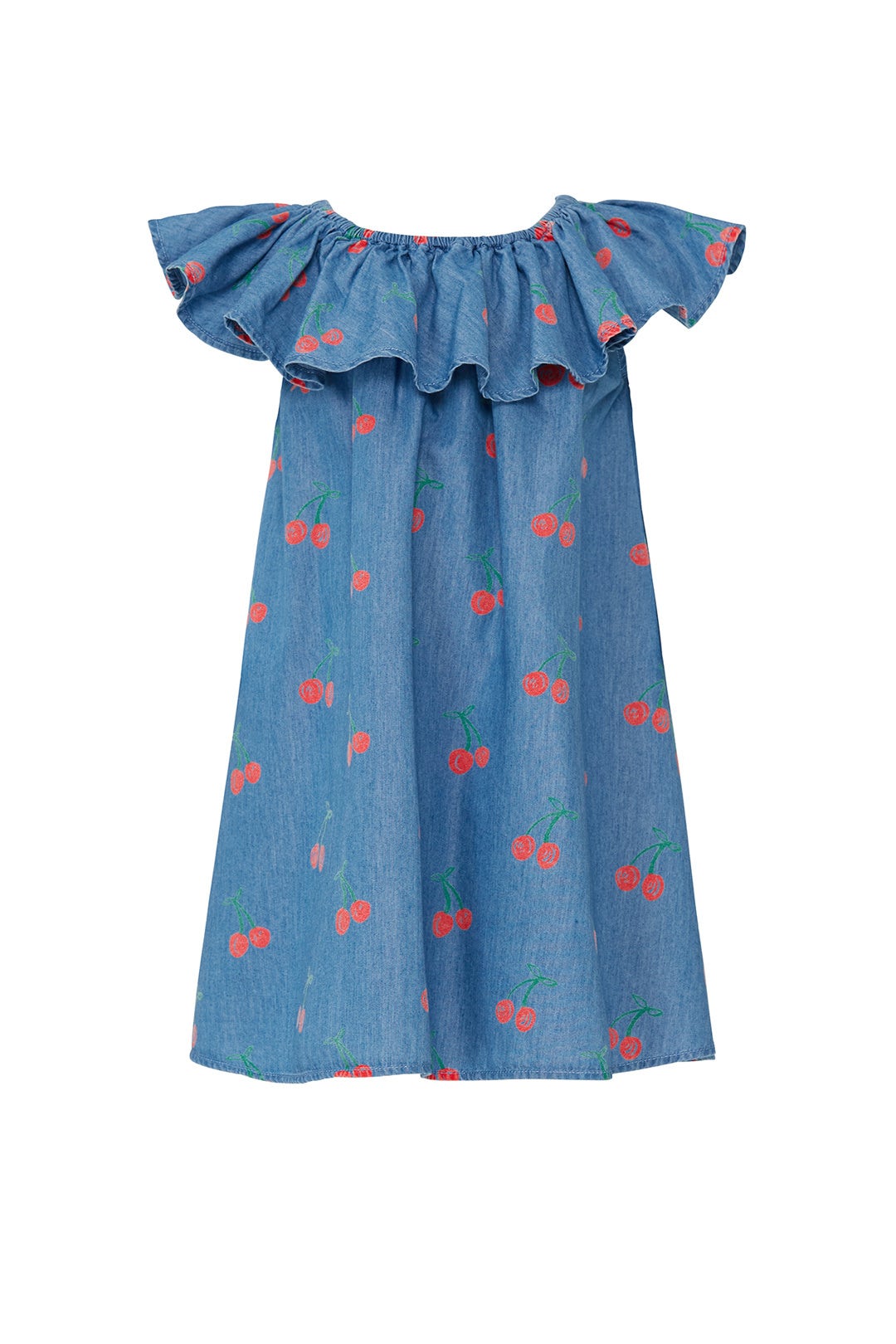 Kids Cherry Chambray Dress by Stella McCartney Kids