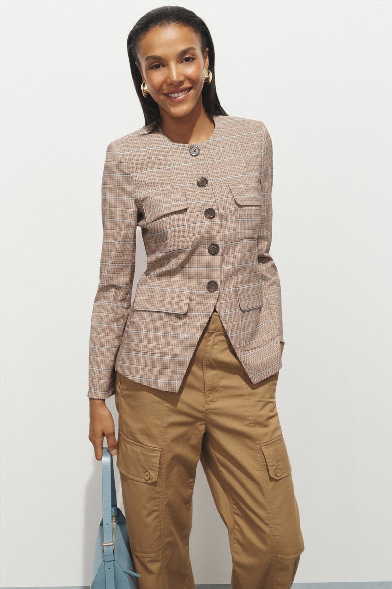 Orrin Button Up Jacket by Veronica Beard - Photo 0