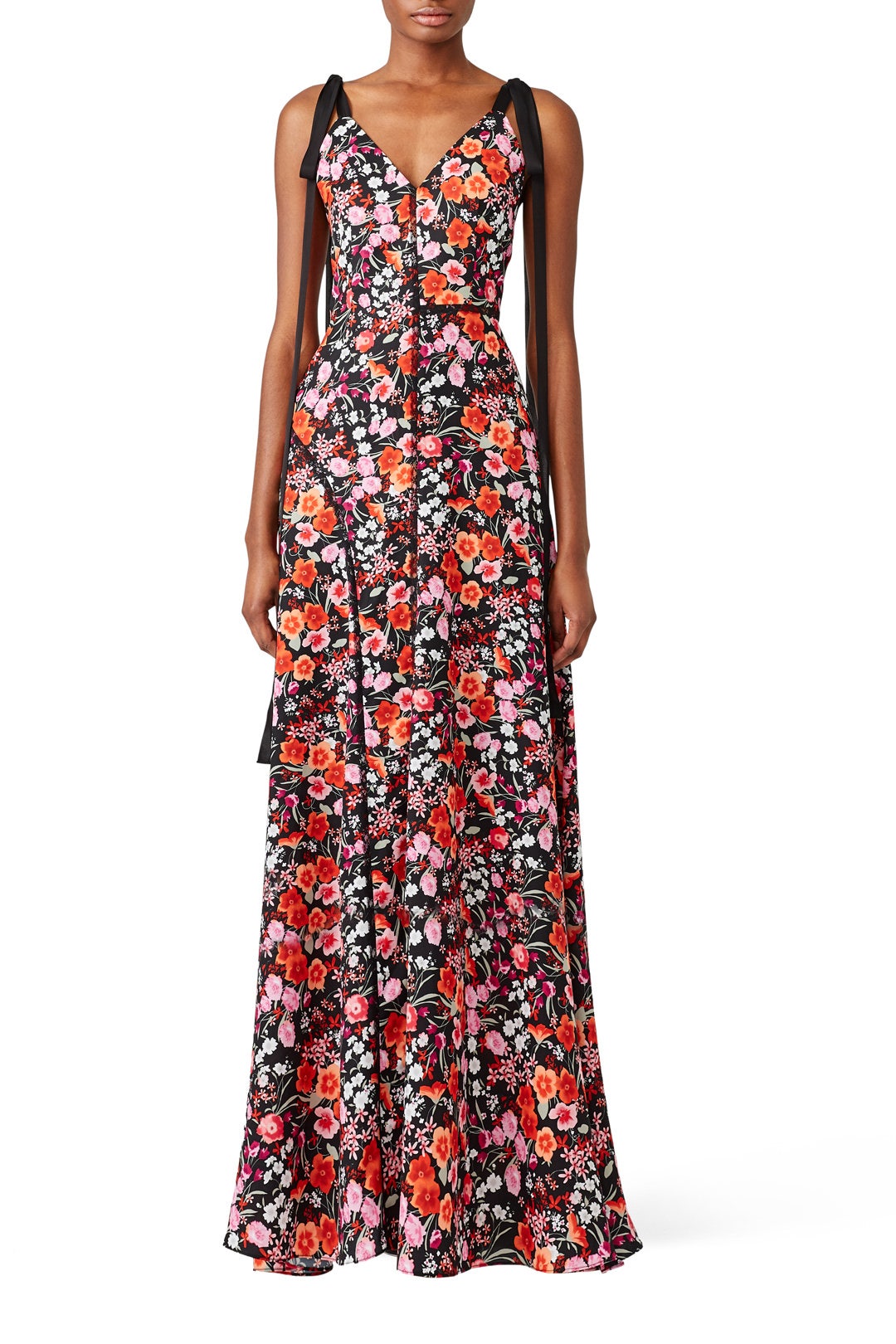 Multi Flower Print Maxi by Goen. J 0