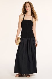 Paloma Halter Dress by Line + Dot