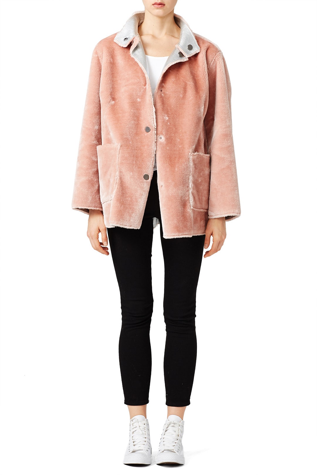 Blush Culver Coat by Opening Ceremony 0