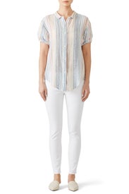 Arco Iris Stripe Shirt by Splendid