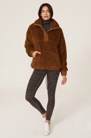 Appleton Faux Sherpa Sweatshirt by Varley