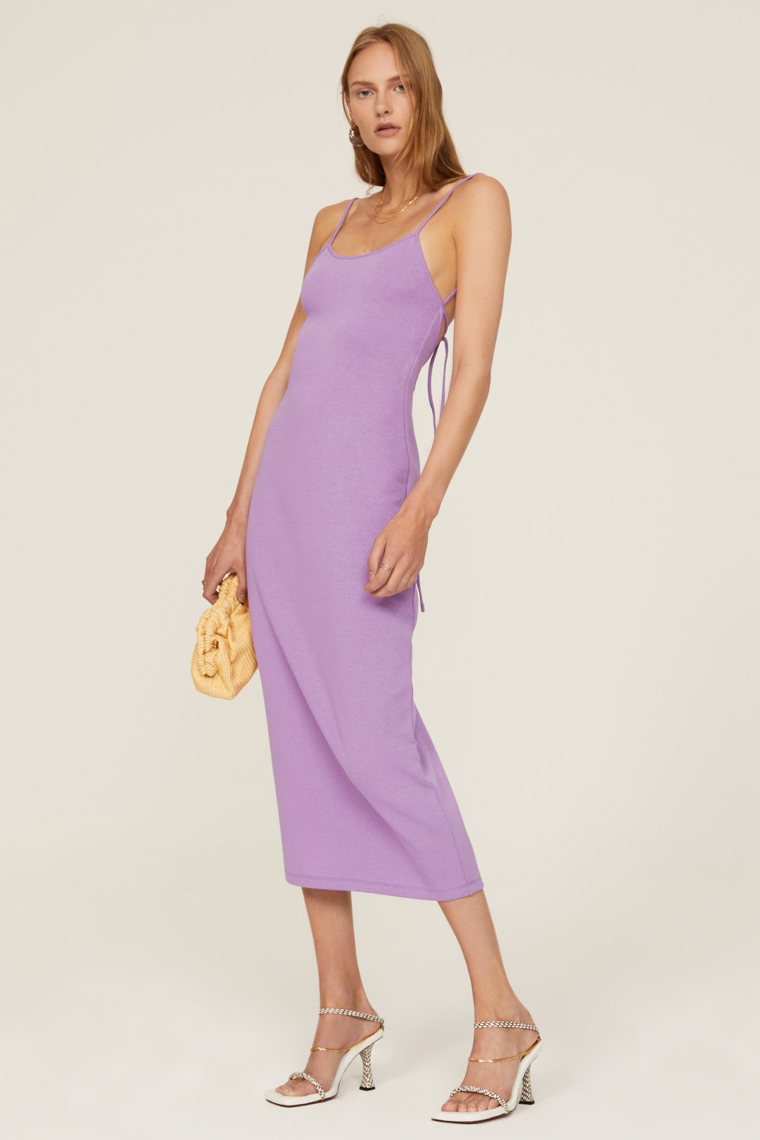 Purple Strappy Midi by Victor Glemaud 0