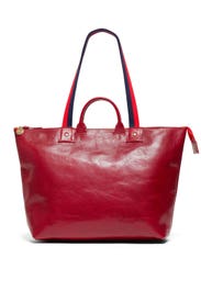 Oxblood Rustic Le Zip Sac Tote by Clare V.