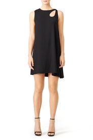 Black Glide Cut Out Shift by Opening Ceremony