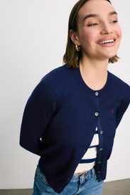 Cotton-Blend Cardigan by Polo Ralph Lauren