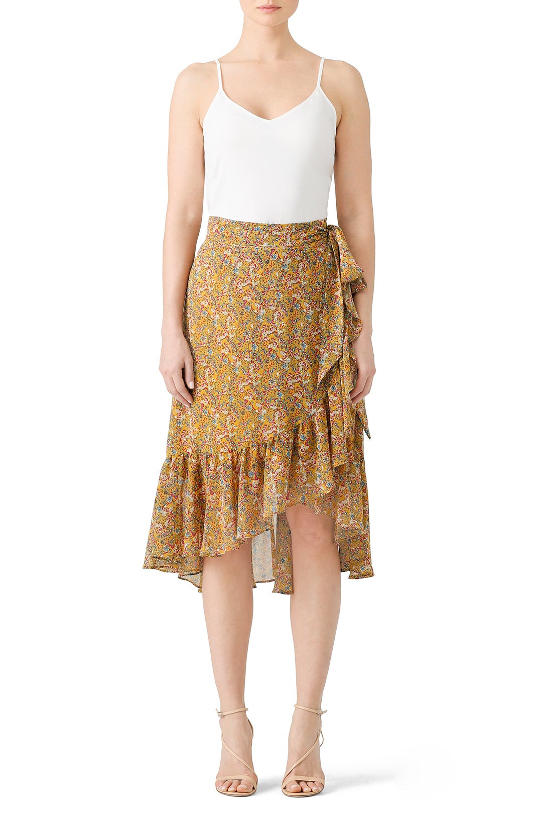 Yellow Selena Skirt by Rebecca Minkoff 0