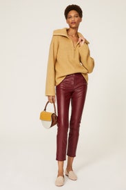 Yellow Half Zip Sweater by Sweet Baby Jamie