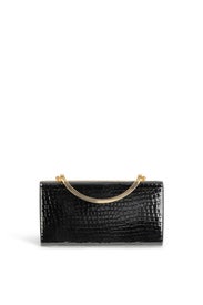 Croc Embossed Clutch by Sondra Roberts