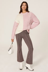 Blanci Cable Knit Sweater by STINE GOYA