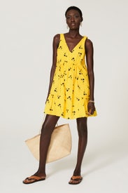 Floral Ruffle Shift Dress by Thakoon x RTR