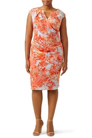 Summer Toile Sheath by Adrianna Papell