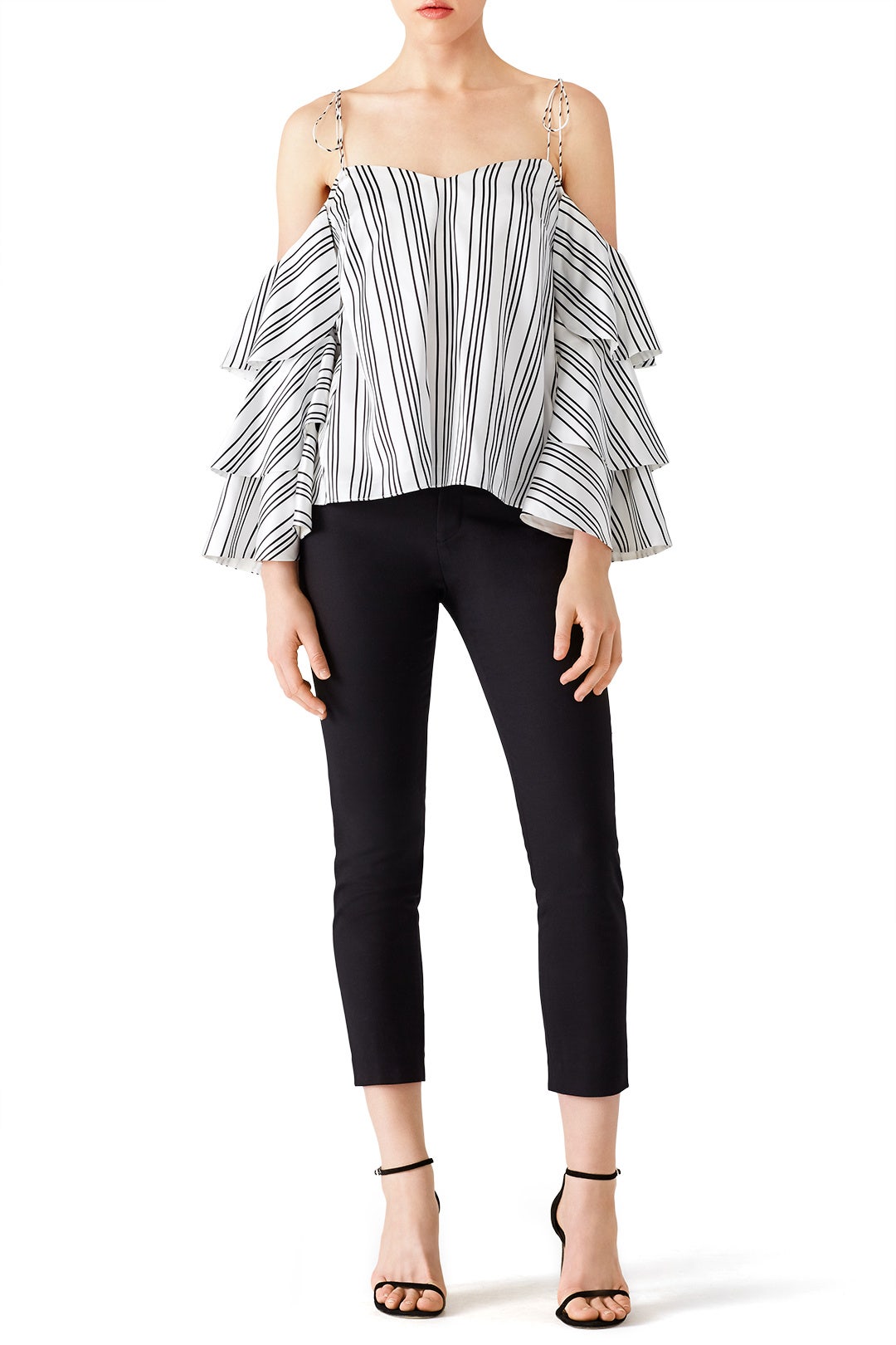 Sophie Ruffle Blouse by AMUR 0