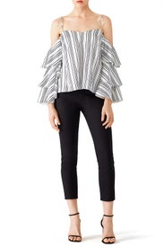 Sophie Ruffle Blouse by AMUR