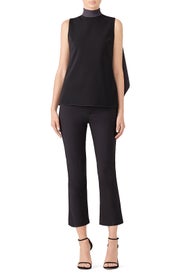 Cascading Drape Top by Cushnie