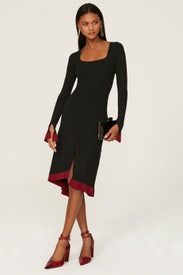 Square Neck Sweater Dress by Esteban Cortazar x RTR