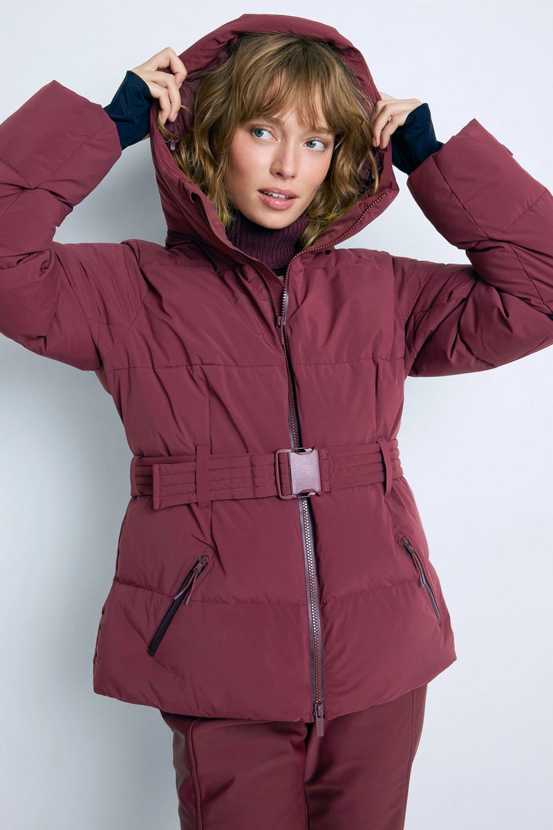 Hedy Belted Puffer Jacket by Halfdays - Photo 0