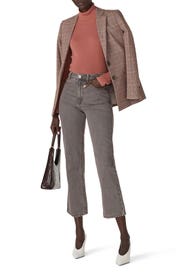 Pink Turtleneck Sweater by La Vie Rebecca Taylor