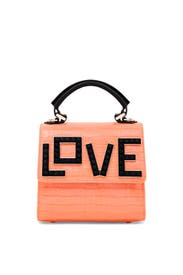 Peach Baby Alex Love Bag by Les Petits Joueurs