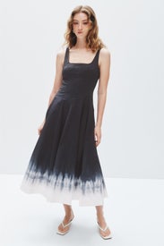 Tie Dye Wells Dress by Staud