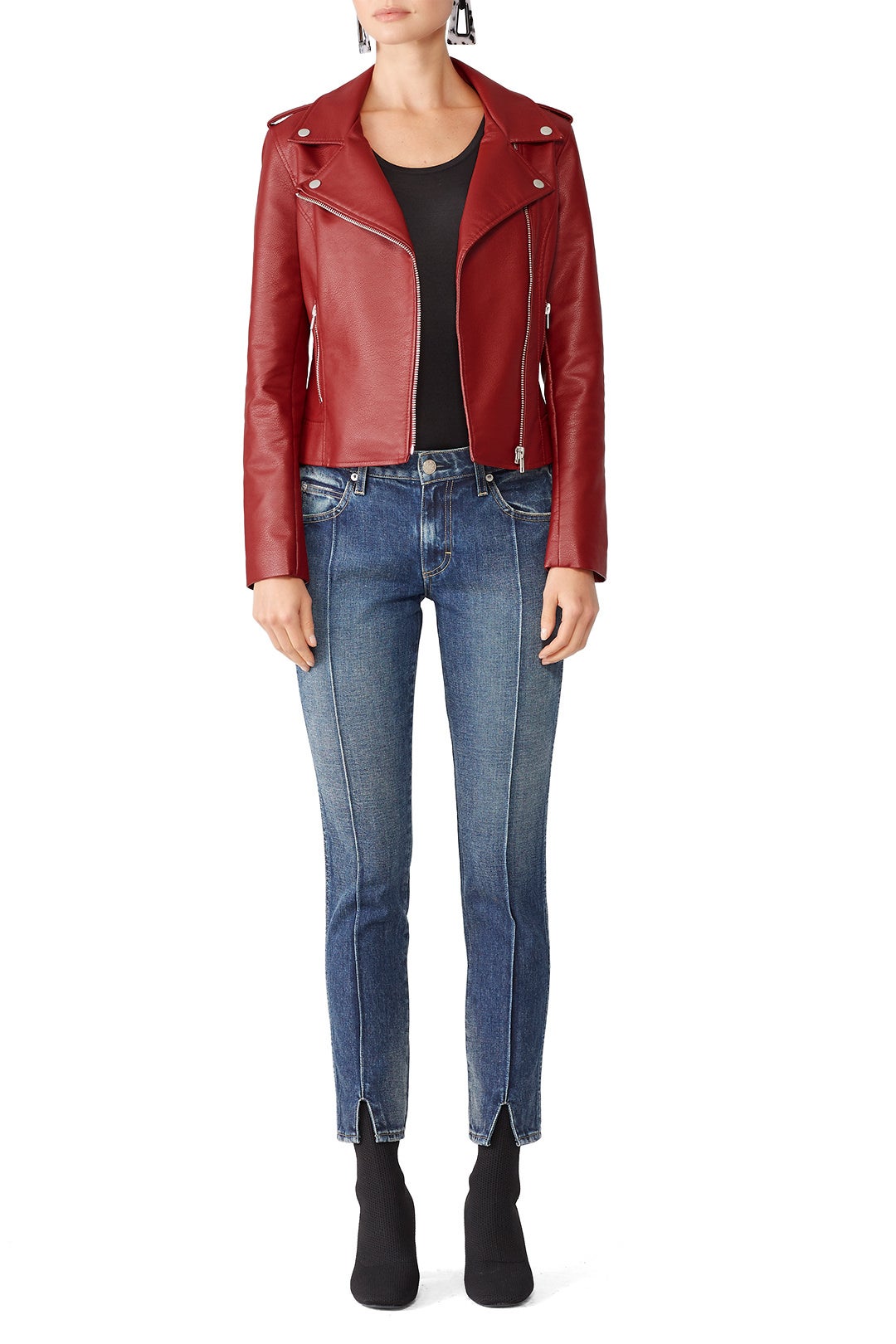 Just Ride Vegan Leather Jacket by BB Dakota 0