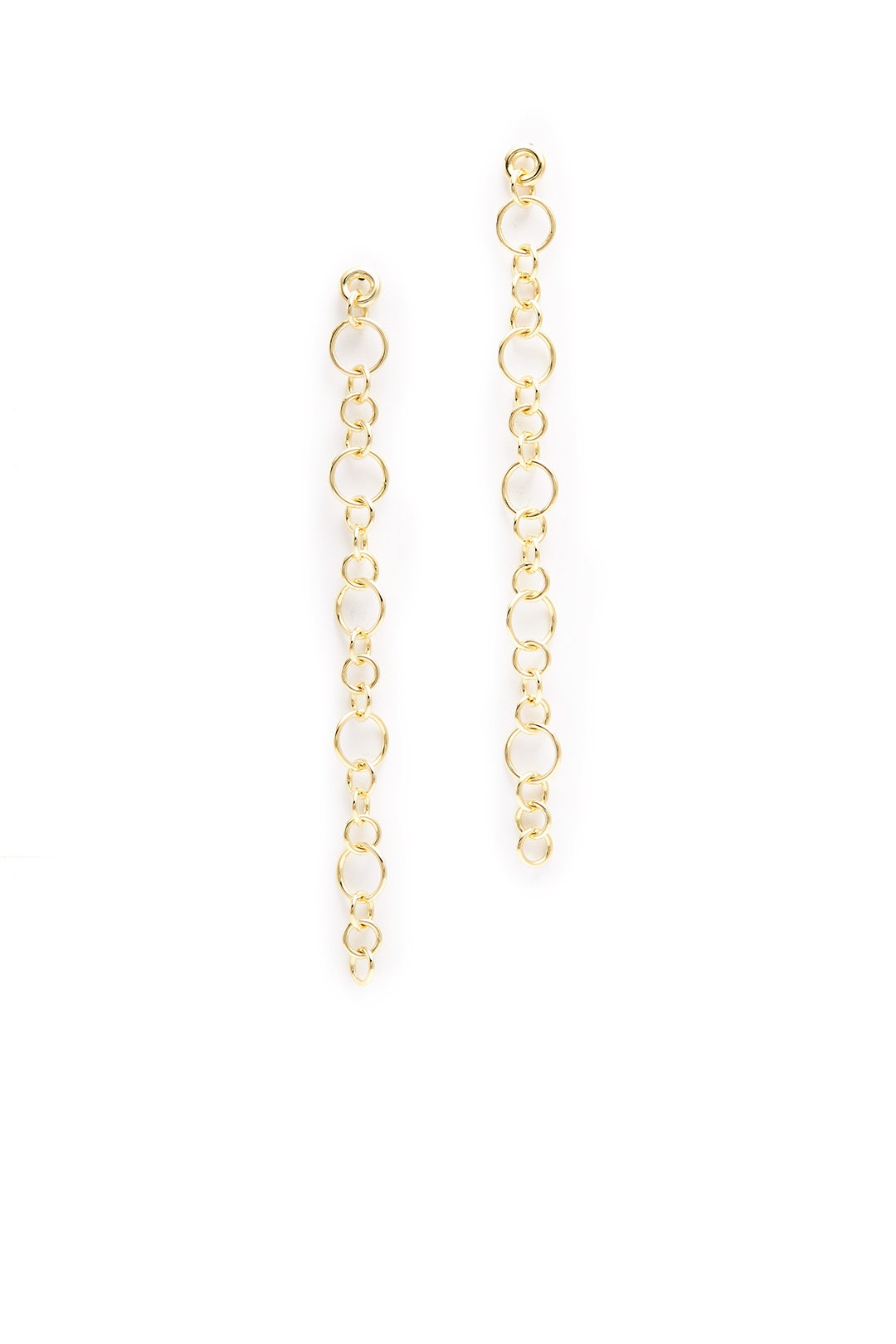 Gold Selene Earrings by Elizabeth and James Accessories 1