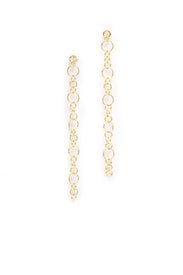 Gold Selene Earrings by Elizabeth and James Accessories