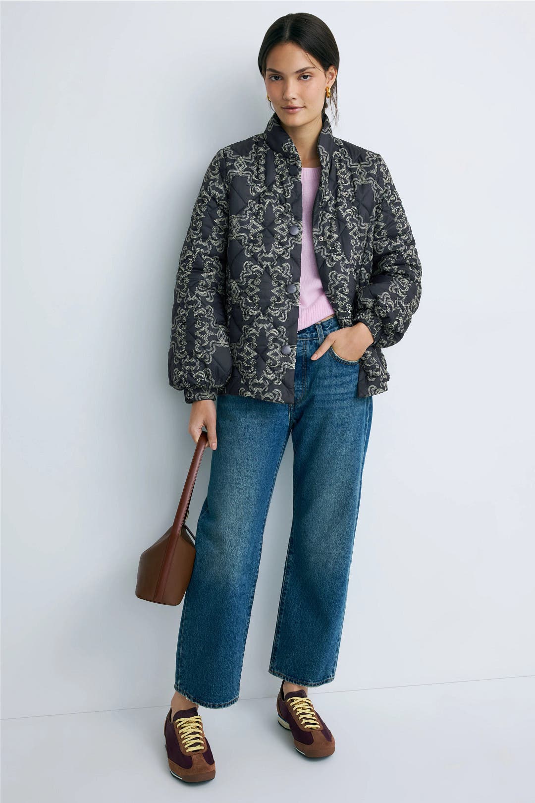 【アーカイブ】MOSCHINO JEANS 花柄 パッチワーク 転写 ジャケット Tiger Print Stretch Gabardine Blouson Jacket by Moschino