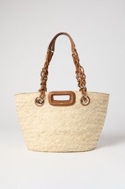Raffia Bag by Maje