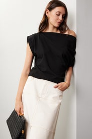 Quinn Off Shoulder Top by Modern Citizen