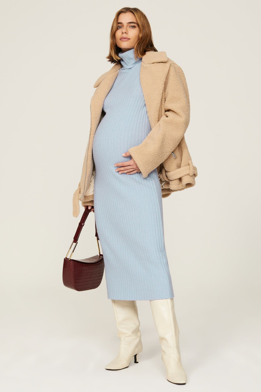 The Stelvio Maternity Dress by PIETRO BRUNELLI MATERNITY