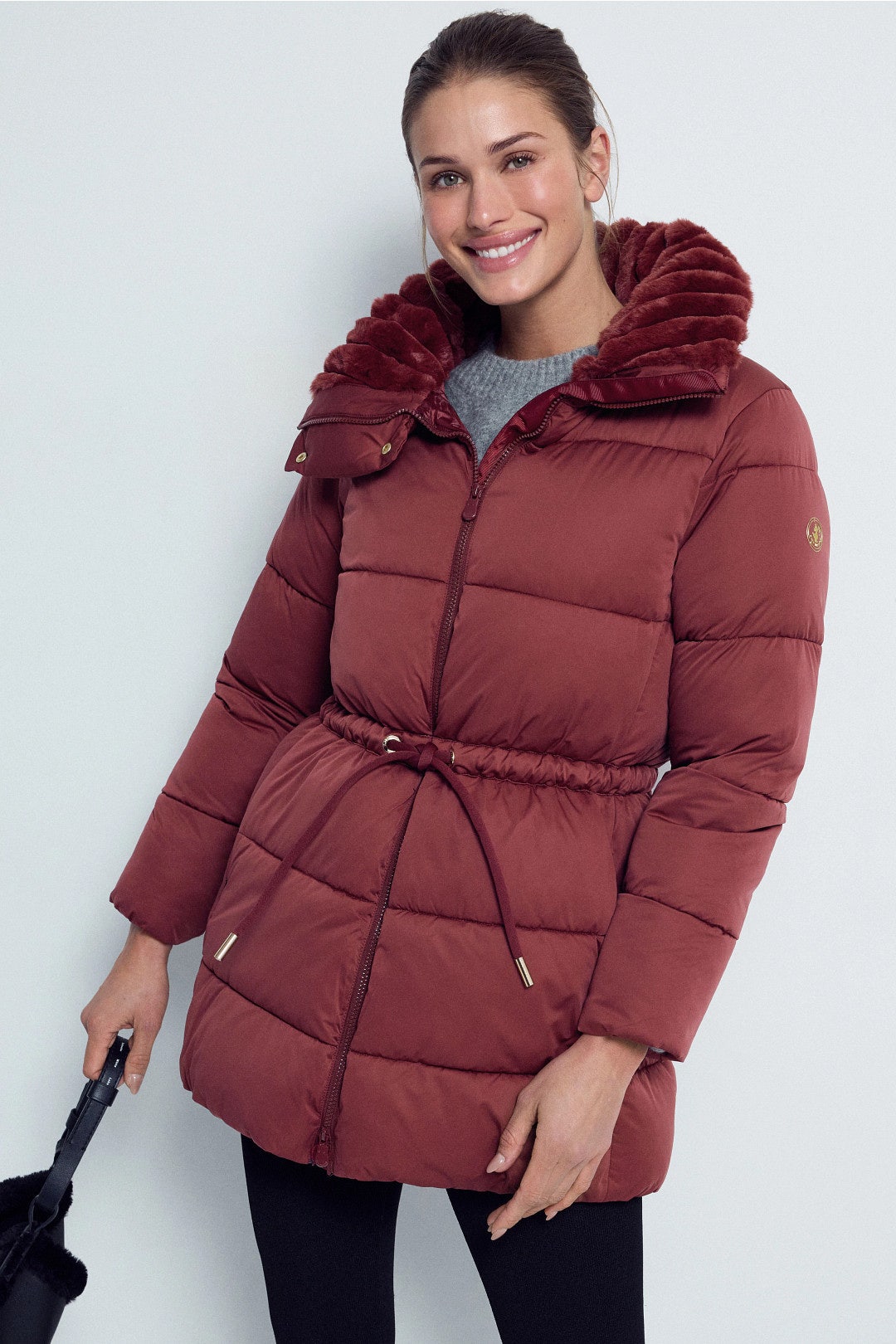 Red Petunia Puffer Coat by Save the Duck 0