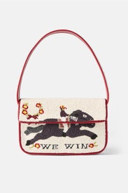 We Win Tommy Beaded Bag by Staud Accessories