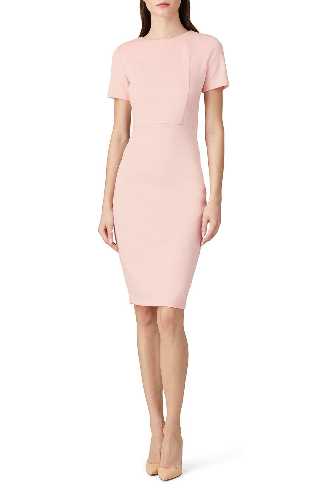 Blush Scuba Sheath by Alexia Admor | Rent the Runway